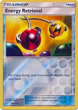 Energy Retrieval Reverse Holo