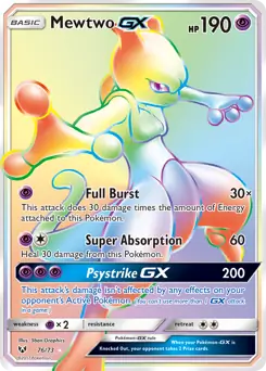 Mewtwo GX Secret