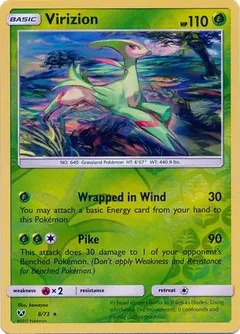 Virizion Reverse Holo 8
