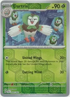 Dartrix Reverse Holo 004