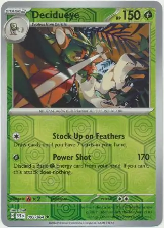 Decidueye Reverse Holo