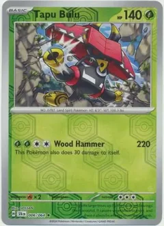 Tapu Bulu Reverse Holo 006