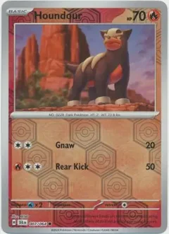 Houndour Reverse Holo 007
