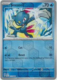 Sneasel Reverse Holo 013