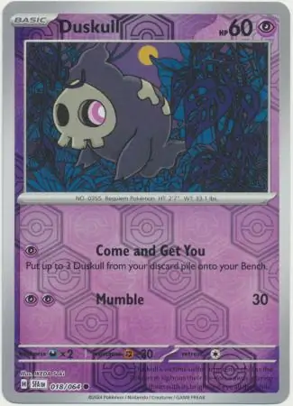 Duskull Reverse Holo