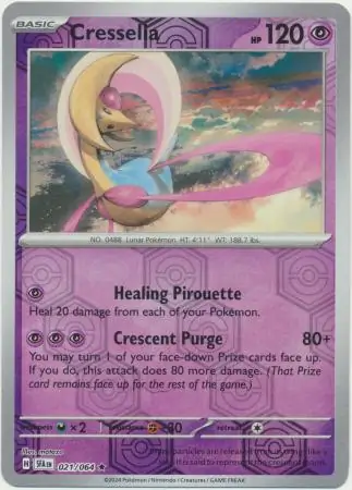 Cresselia Reverse Holo