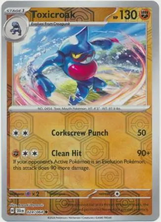 Toxicroak Reverse Holo