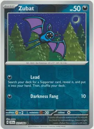 Zubat Reverse Holo