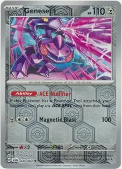 Genesect Reverse Holo 040