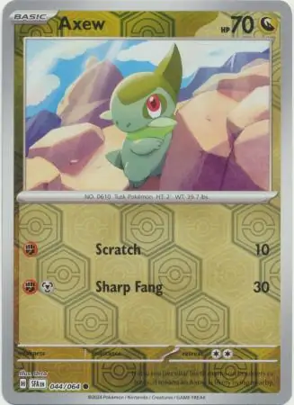 Axew Reverse Holo