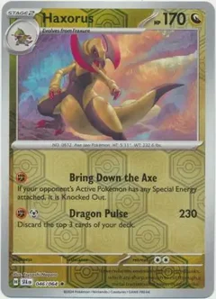 Haxorus Reverse Holo 046