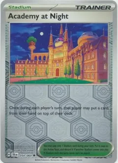 Academy at Night Reverse Holo 054