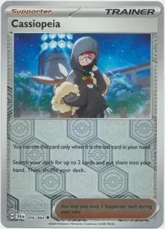 Cassiopeia Reverse Holo 056