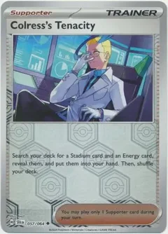 Colress's Tenacity Reverse Holo 057