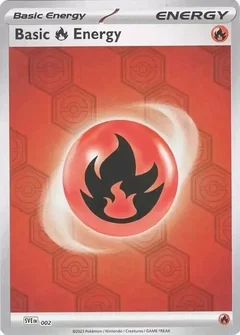 Basic Fire Energy Reverse Holofoil 2