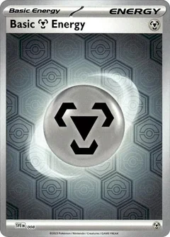 Basic Metal Energy Reverse Holofoil 8
