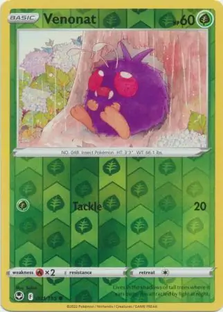Venonat Reverse Holo