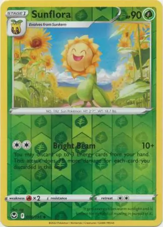 Sunflora Reverse Holo