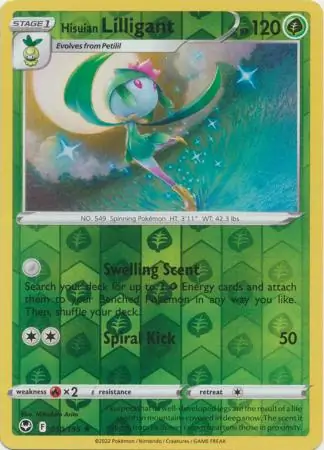 Hisuian Lilligant Reverse Holo
