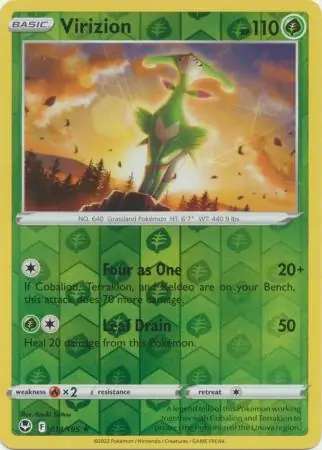 Virizion Reverse Holo