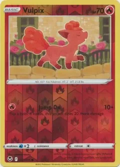 Vulpix Reverse Holo 017