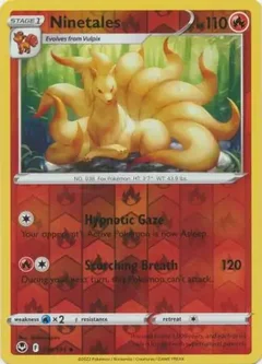 Ninetales Reverse Holo 018