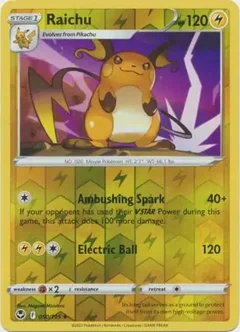 Raichu Reverse Holo 050