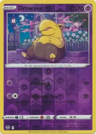 Drowzee Reverse Holo