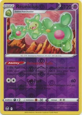 Reuniclus Reverse Holo