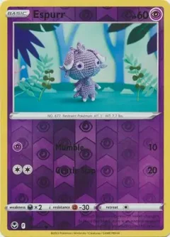 Espurr Reverse Holo 081