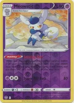 Meowstic Reverse Holo 082