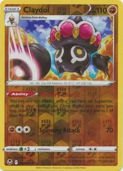 Claydol Reverse Holo 094