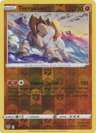 Terrakion Reverse Holo