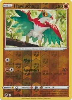 Hawlucha Reverse Holo 098
