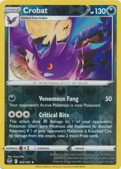 Crobat Reverse Holo 105