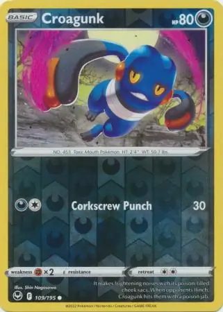 Croagunk Reverse Holo