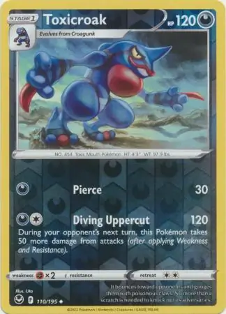 Toxicroak Reverse Holo