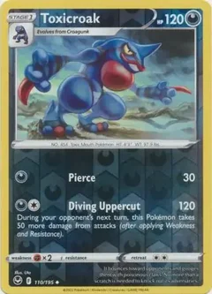 Toxicroak Reverse Holo 110
