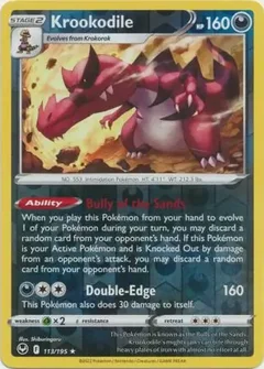 Krookodile Reverse Holo 113