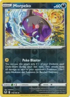 Morpeko Reverse Holo 116