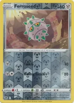 Ferroseed Reverse Holo 121