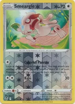 Smeargle Reverse Holo 137
