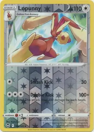 Lopunny Reverse Holo