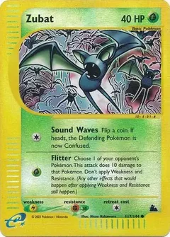 Zubat Reverse Holo 117