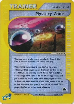 Mystery Zone Reverse Holo 137