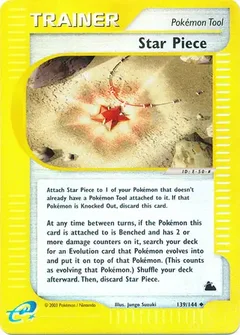 Star Piece Reverse Holo 139