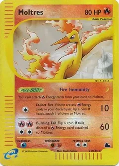 Moltres Reverse Holo 21
