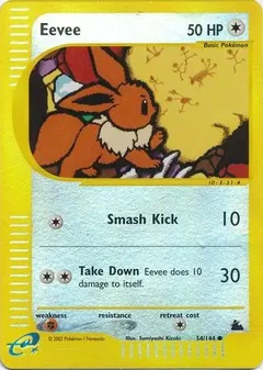 Eevee Reverse Holo 54