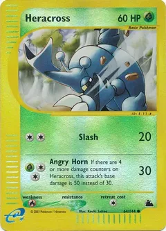 Heracross Reverse Holo 64