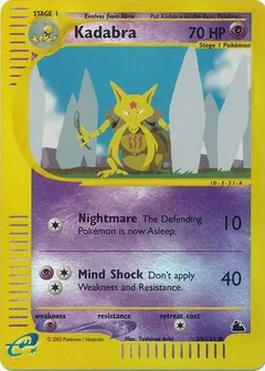 Kadabra Reverse Holo 69